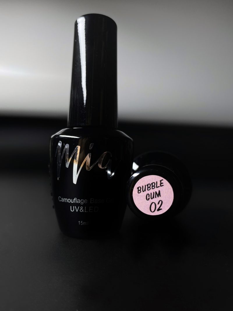 Mia Camouflage Base Bubble Gum №02 15 мл.