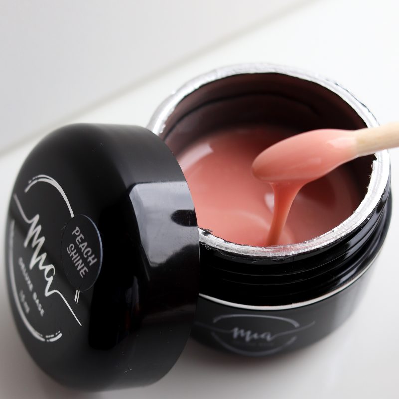 Mia Deluxe Base Peach Shine 15 мл. — изображение 3