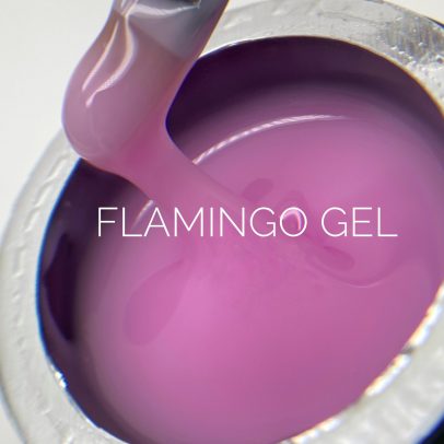 Mia Гель для наращивания Flamingo 15 мл.