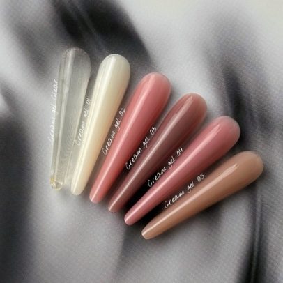 Mia Гель для наращивания Cream gel 01, 15 мл